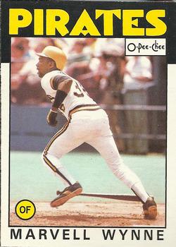 1986 O-Pee-Chee Baseball Cards 293     Marvell Wynne